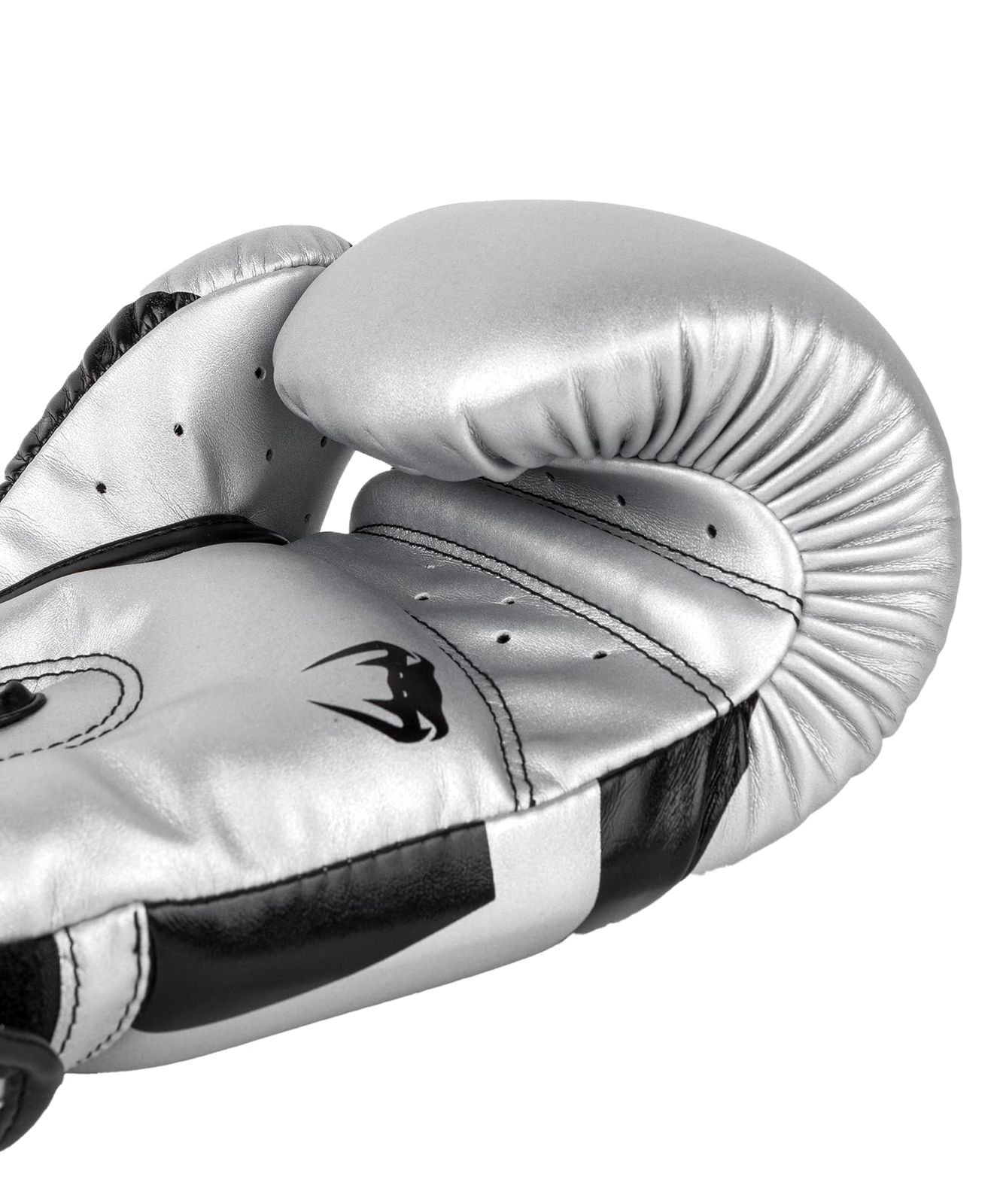VENUM ボクシング グローブ ELITE BOXING GLOVES （シルバー×ブラック