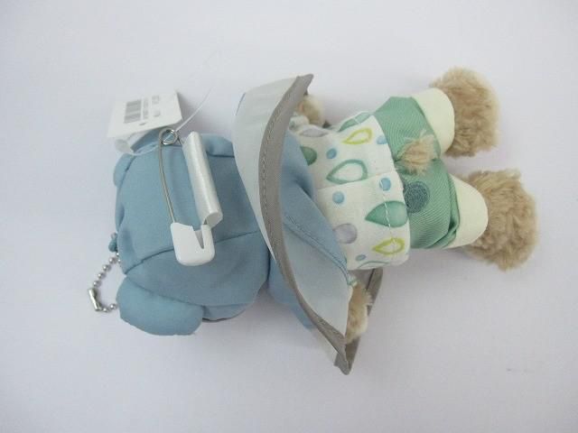 新品タグ3枚付　ダッフィービューティフル・レイニーデイズ ぬいぐるみバッジ 4点 新品タグ3枚付 ダッフィービューティフル・レイニーデイズ ぬいぐるみ