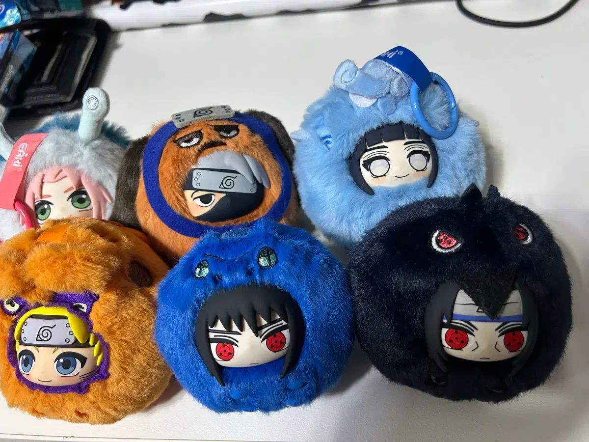 フルセット)ナルト 동글 キーホルダー ぬいぐるみ NARUTO -ナルト