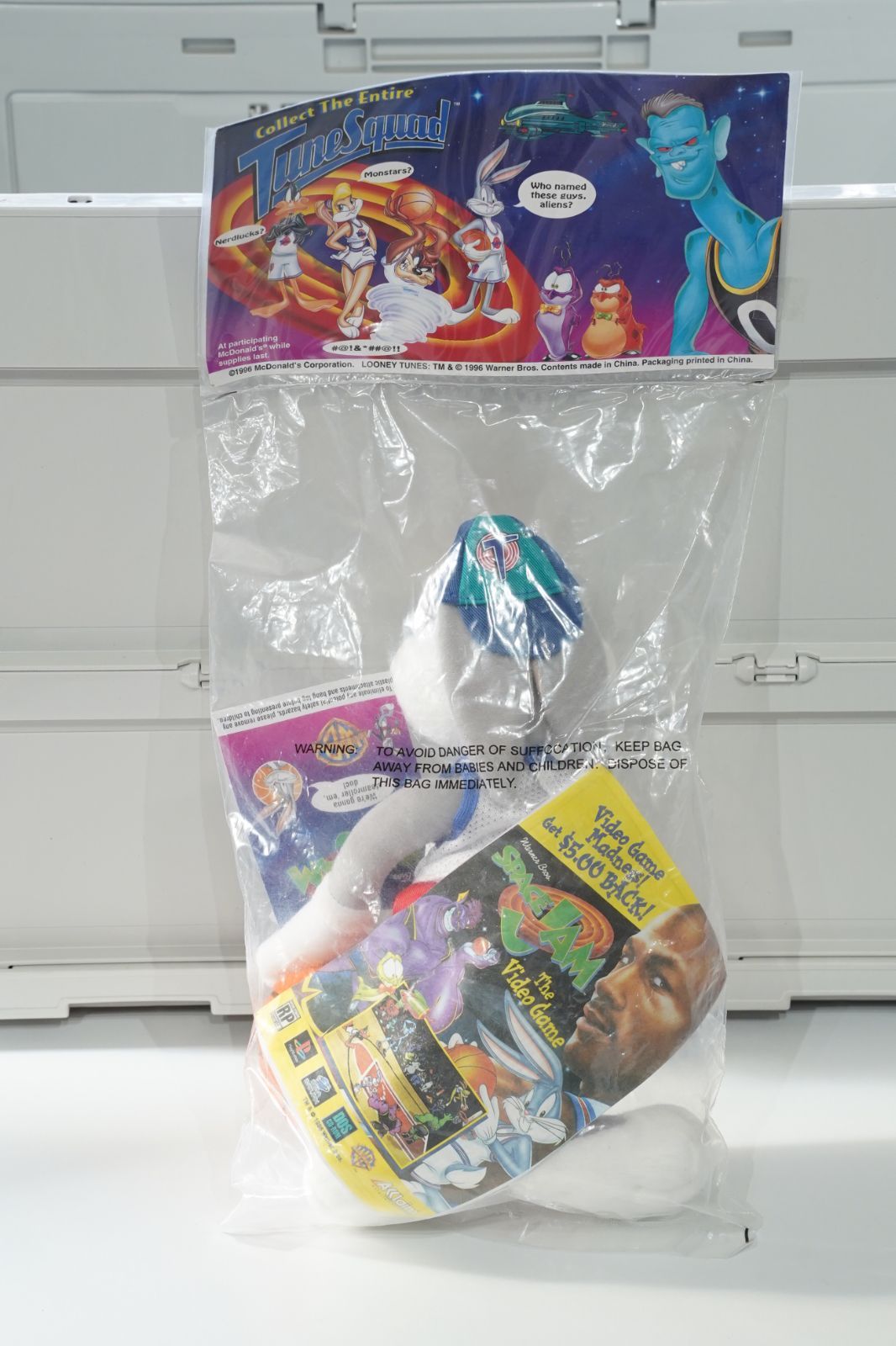 マクドナルド　ルーニーチューンズ　スペースジャム　フルコンプ　ぬいぐるみ SPACE JAM（スペース・ジャム） ぬいぐるみ 全6種コンプリートセット