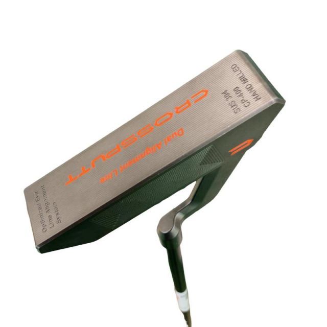 【美品】CROSSPUTT パター cp-400ダブルアライメントライン付き33 美品】CROSSPUTT パター cp-400ダブルアライメントライン付き33 - メルカリ