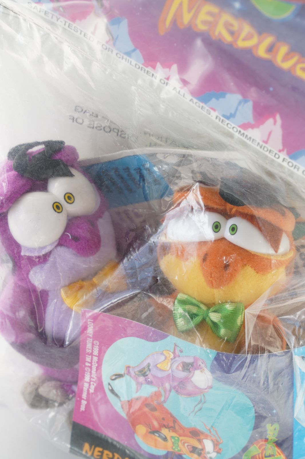 マクドナルド　ルーニーチューンズ　スペースジャム　フルコンプ　ぬいぐるみ マクドナルド ルーニーチューンズ スペースジャム フルコ