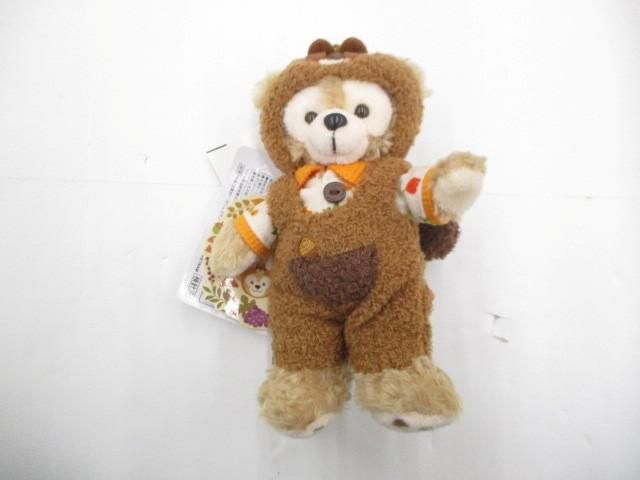 良品 ディズニー ダッフィー 秋のぼうけん タグ付き ぬいぐるみバッジ