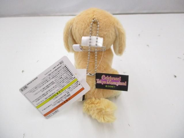 ディズニーランド カリブの海賊 鍵犬 ぬいぐるみバッジ　ぬいば　犬 TDL 東京ディズニーランド カリブの海賊 鍵を咥えた犬 ぬいぐるみ