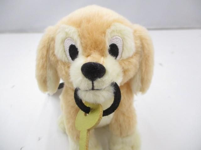 ディズニーランド カリブの海賊 鍵犬 ぬいぐるみバッジ　ぬいば　犬 ディズニーランド カリブの海賊 鍵 犬 ぬいぐるみ - メルカリ