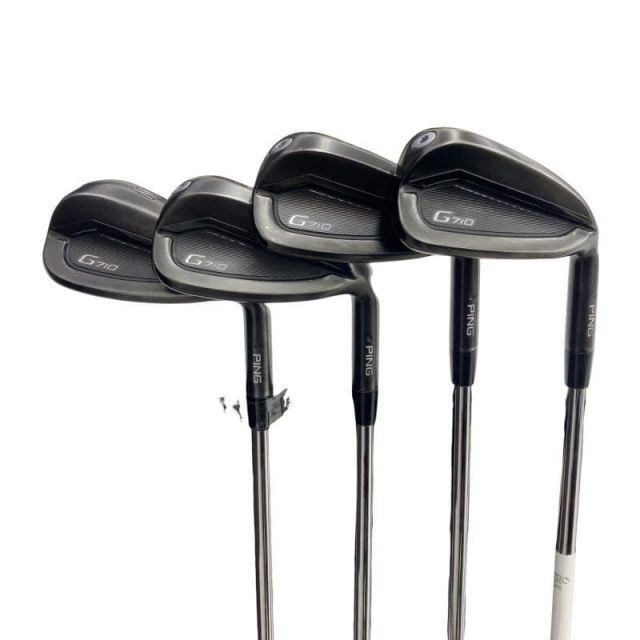 中古】 ピン G710 5S アイアンセット IR 純正特注シャフト (フレックス