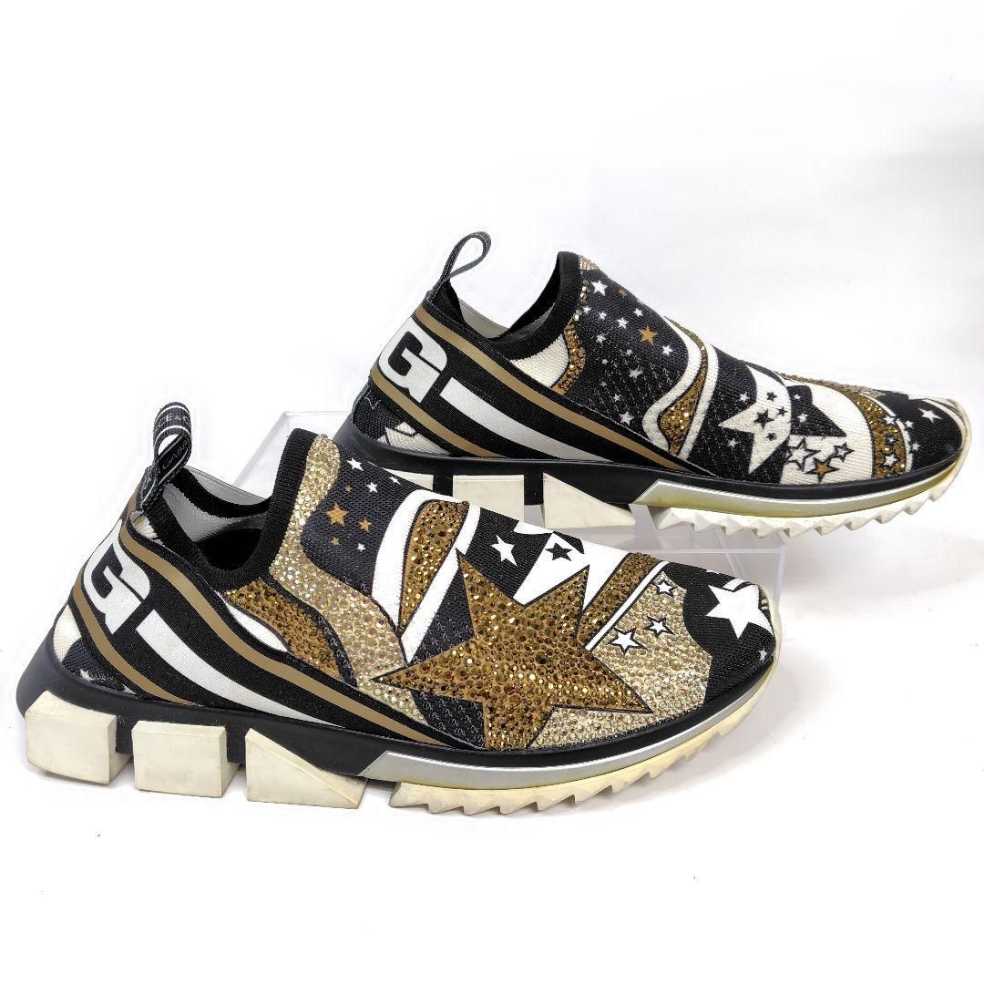D&G ／ Dolce＆Gabbana ドルガバ スニーカー ソレント 43 スリッポン