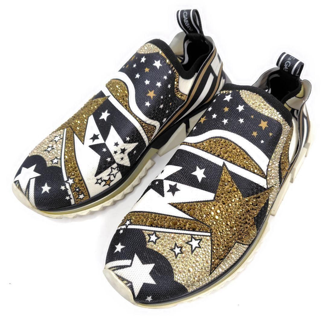 D&G ／ Dolce＆Gabbana ドルガバ スニーカー ソレント 43 スリッポン 