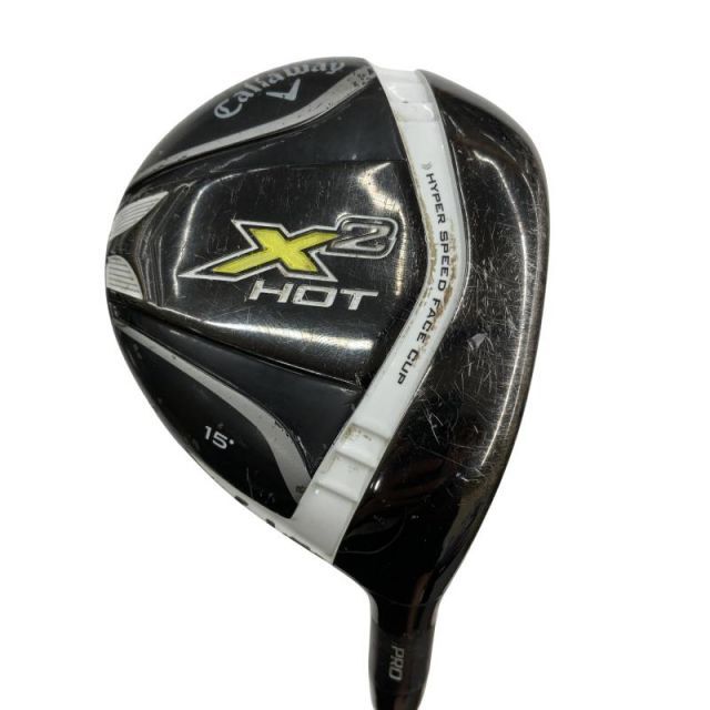 中古】 キャロウェイ X2 HOT PRO 15° フェアウェイウッド FW Tour AD