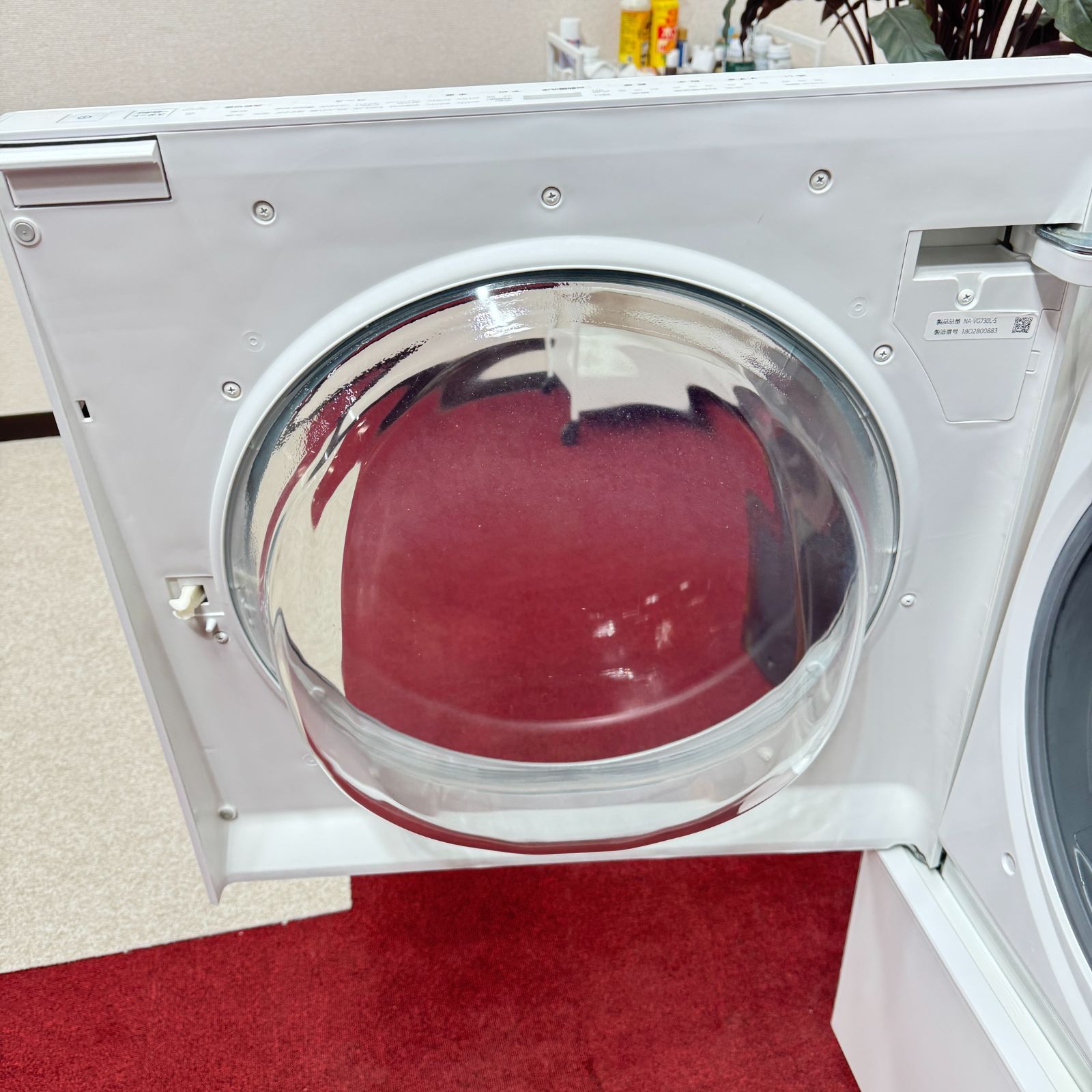 東京23区送料無料 超美品パナソニックドラム洗濯乾燥機型 2018年製7