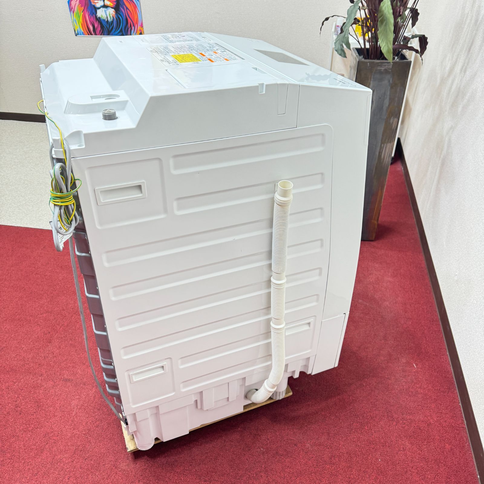 東京23区送料無料 超美品東芝ドラム洗濯乾燥機型 2020年製12/7㎏ 自動