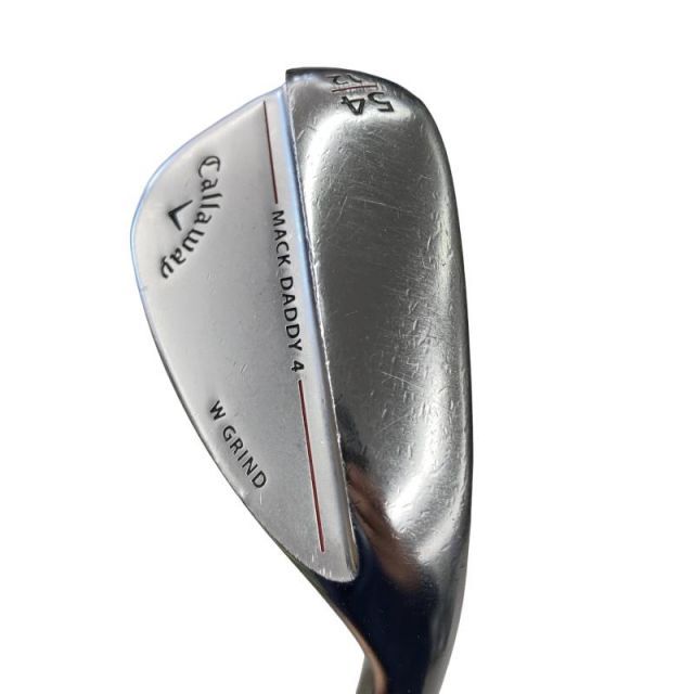 中古】 キャロウェイ MACK DADDY 4 クロムメッキ 54°/12°W ウェッジ WG