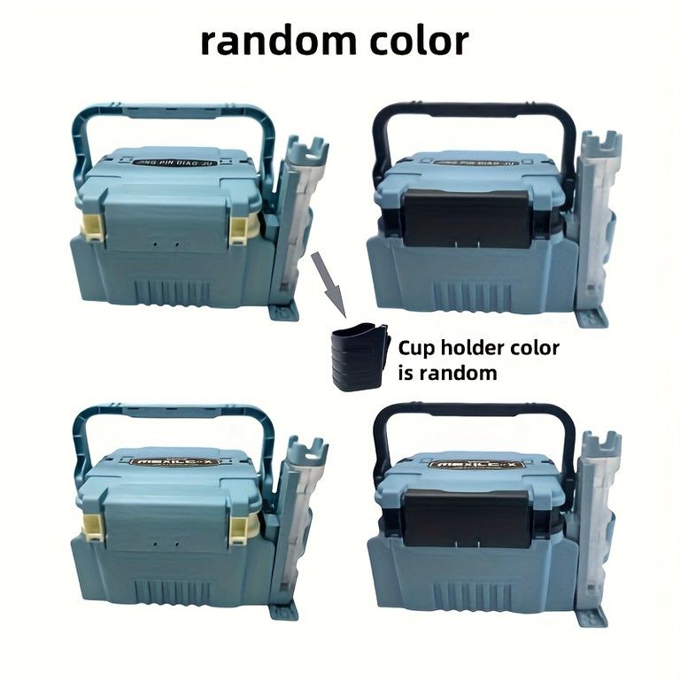 ロッドホルダー付きルアーボックス プロックス(PROX) EVA タックルバッカン ロッドホルダー付 PX966236BK