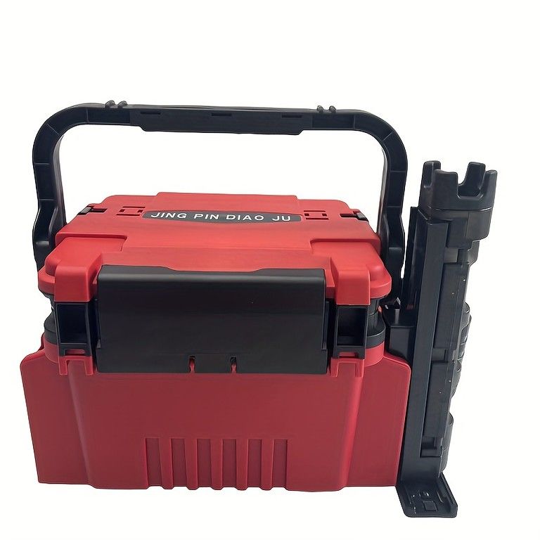 ロッドホルダー＆カップホルダー付】多機能 フィッシングタックル