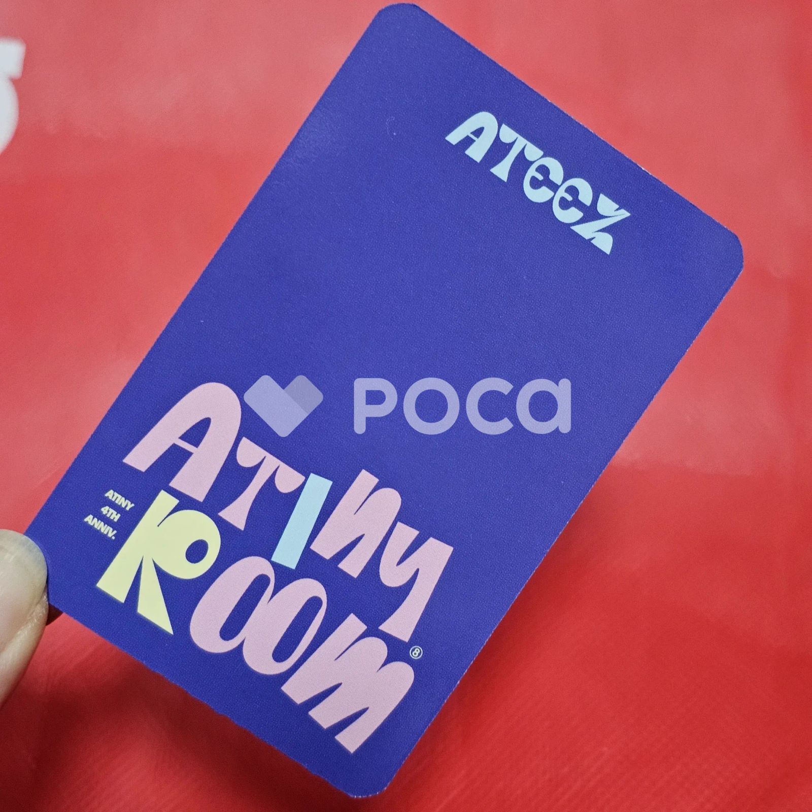 ATEEZ サン ATEEZ × EVERLINE POP-UP STORE ATINY ROOM トレーディング