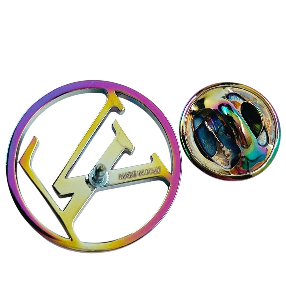 中古】 LOUIS VUITTON ルイ・ヴィトン フラグメント エクリプス ピン