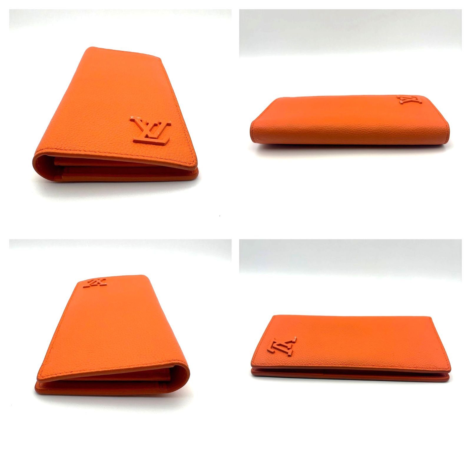 美品 】LOUIS VUITTON ルイヴィトン アエログラム ポルトフォイユ