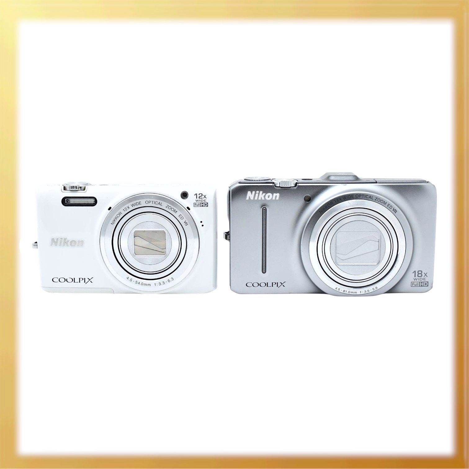 ジャンク｜Nikon COOLPIX S6800 S9300 クールピクス デジタルカメラ