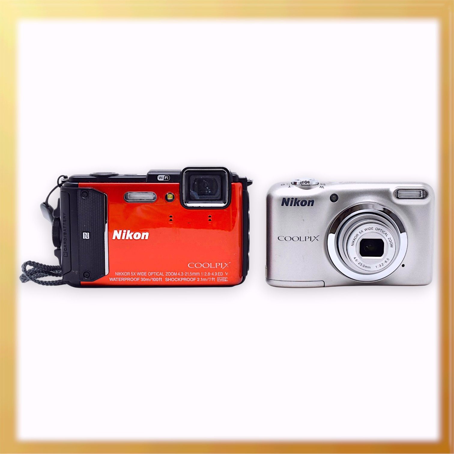 ジャンク｜NIKON COOLPIX AW130 A10 クールピクス デジタルカメラ