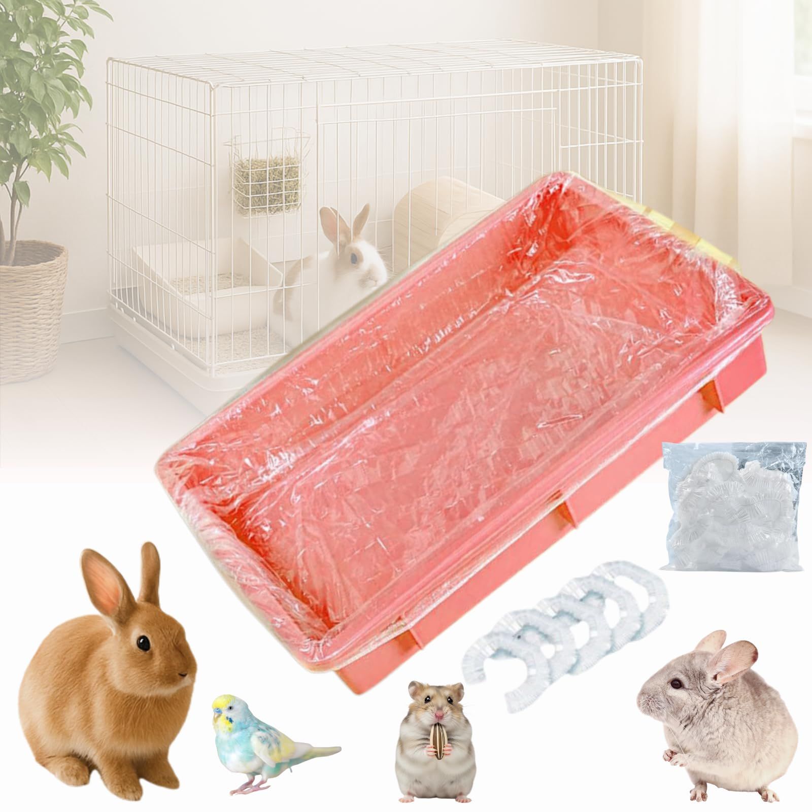 Meilleur Choix うさぎ トイレシート お掃除用 ケージ 使い捨て 小動物 