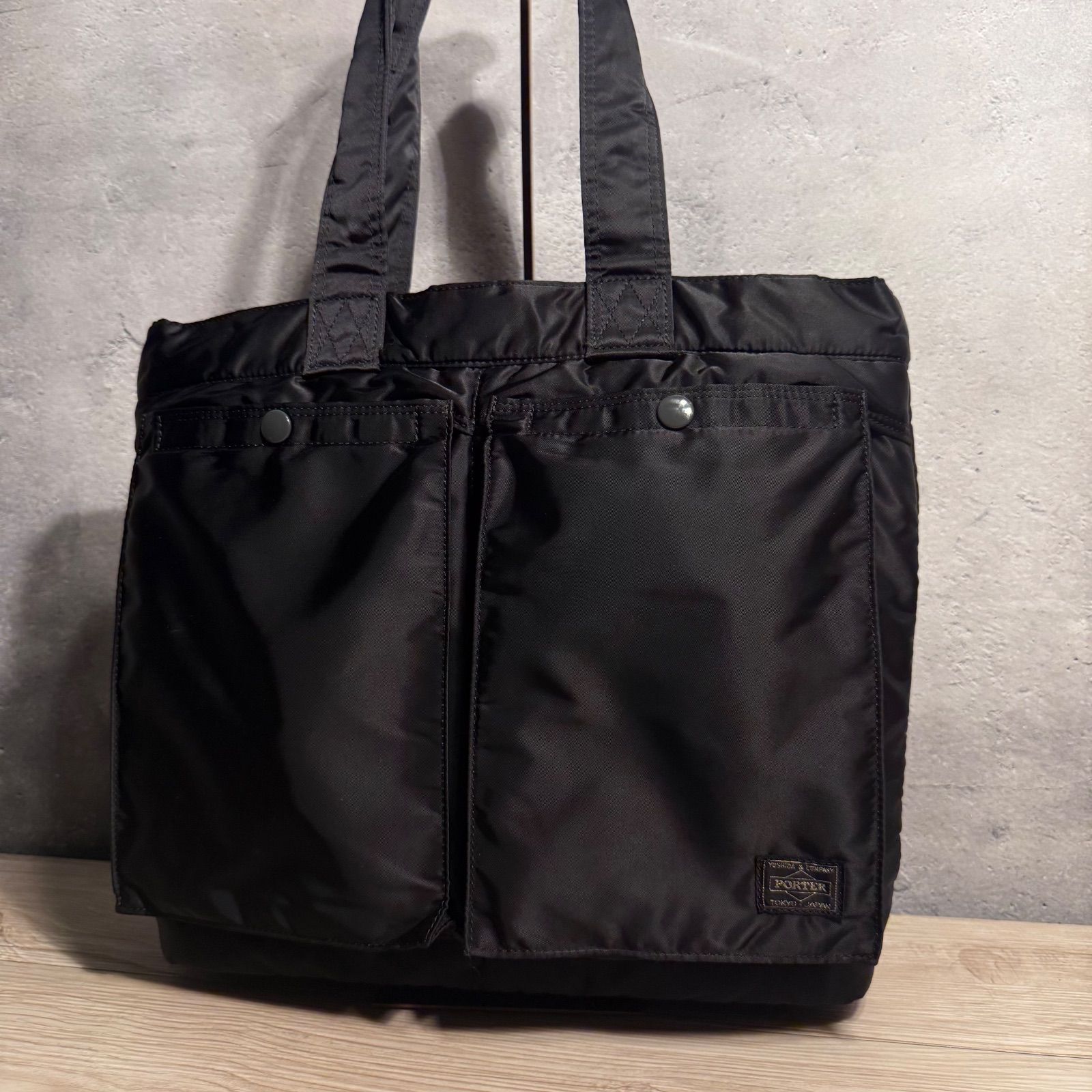 PORTER タンカー トートバッグ ブラック 極美品 ナイロン 通勤 通学 