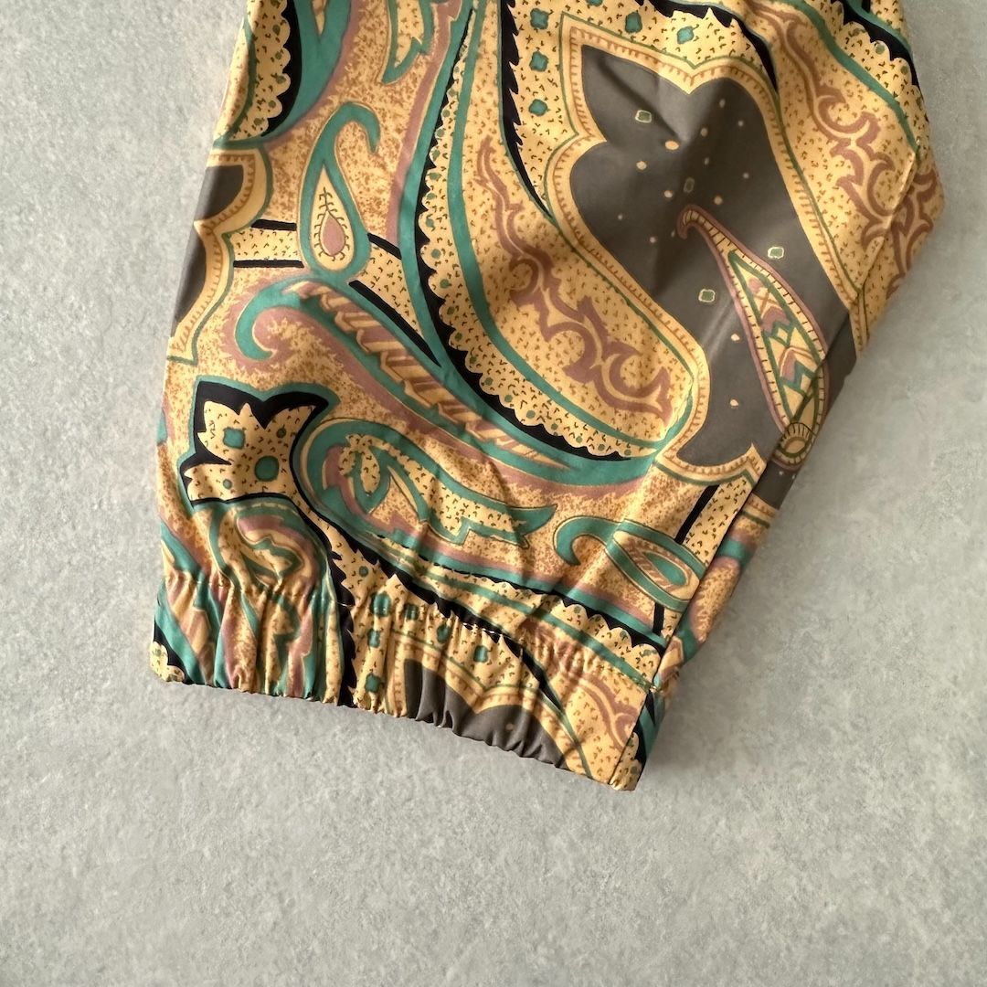 STUSSY】ペイズリー柄グラフィックジャケット 総柄 L 古着 メンズ
