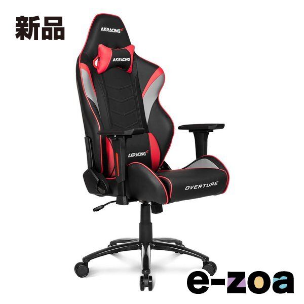 AKRacing  エーケーレーシング ゲーミングチェア Overture Gaming Chair  Red  レッド AKR-OVERTURE-RED (2531077)