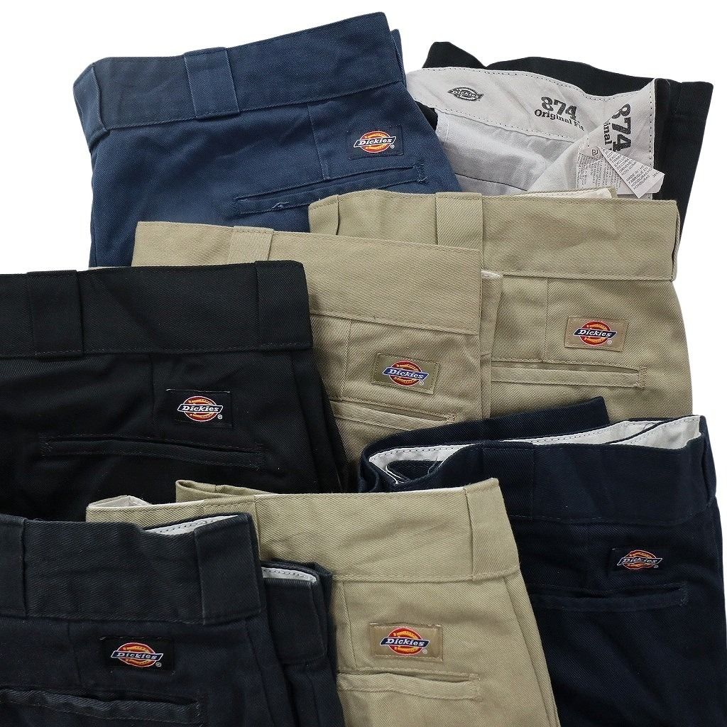 古着卸 まとめ売り ディッキーズ Dickies 874 ワーク パンツ 8枚セット