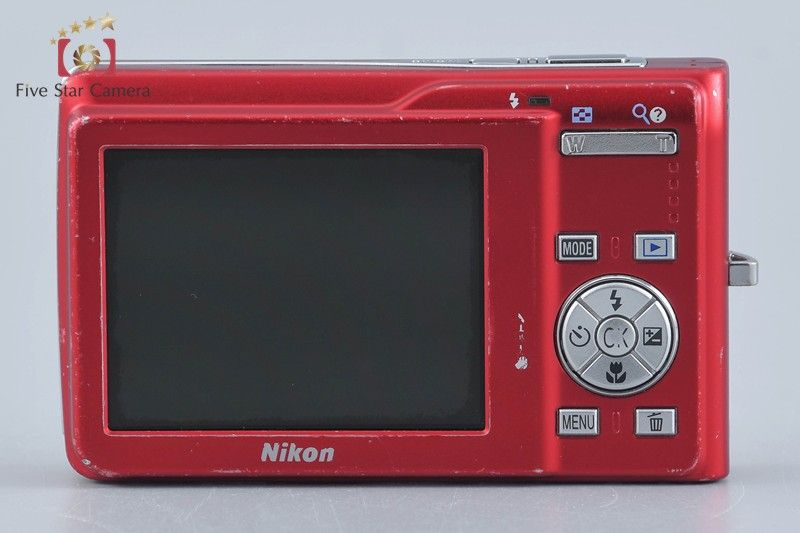 Nikon ニコン 【中古】Nikon ニコン COOLPIX S200 レッド コンパクト
