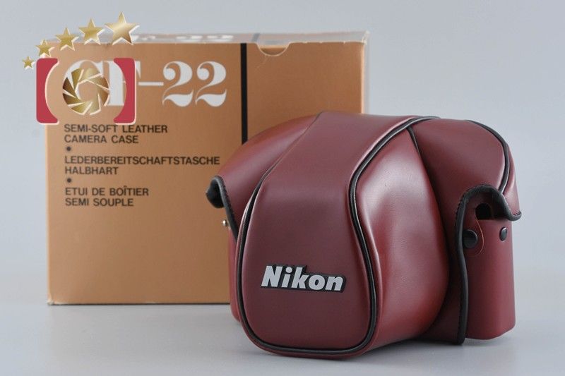 Nikon ニコン 【】Nikon ニコン CF-22 セミソフトレザーカメラケース 