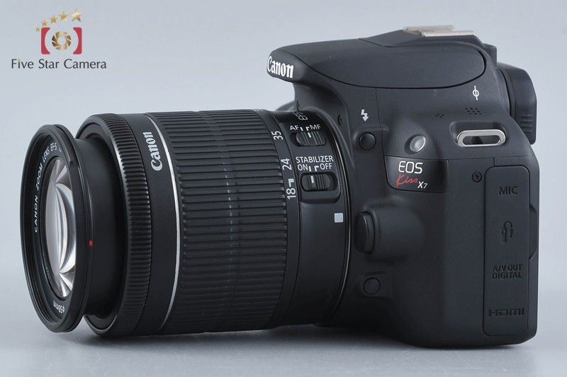 Canon キヤノン 【中古】Canon キヤノン EOS Kiss X7 EF-S 18-55mm IS