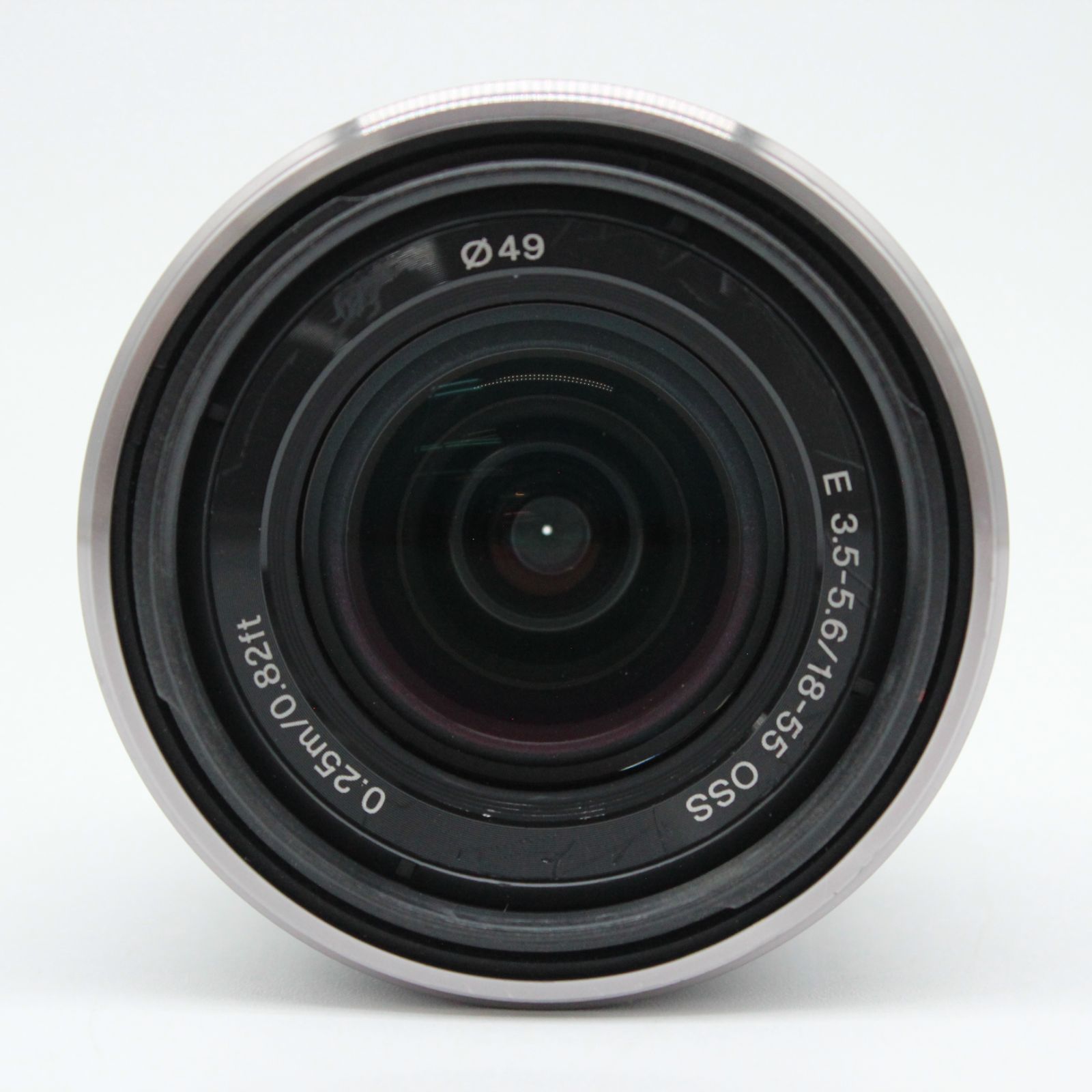 極上品 SONY ソニーE 18-55mm F3.5-5.6 OSS シルバー @3144 A □極上
