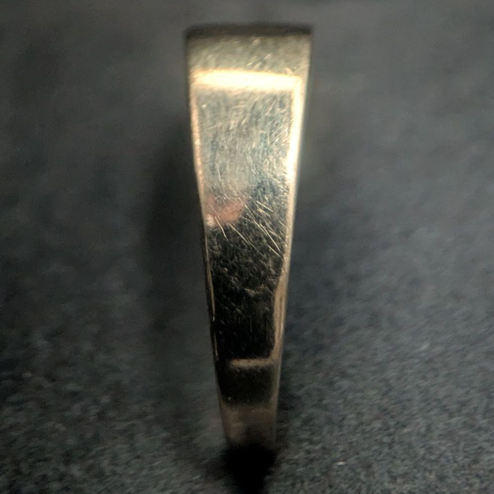 1953年 イギリス バーミンガム製 9金ゴールド S&D シグネットリング