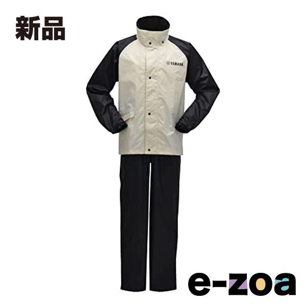 YAMAHA  ヤマハ バイク用レインスーツ YAR32 サイバーテックス アイボリー LLサイズ 90792R062X00 YAR32CYBERTEXレインスーツIVLL (2571086)