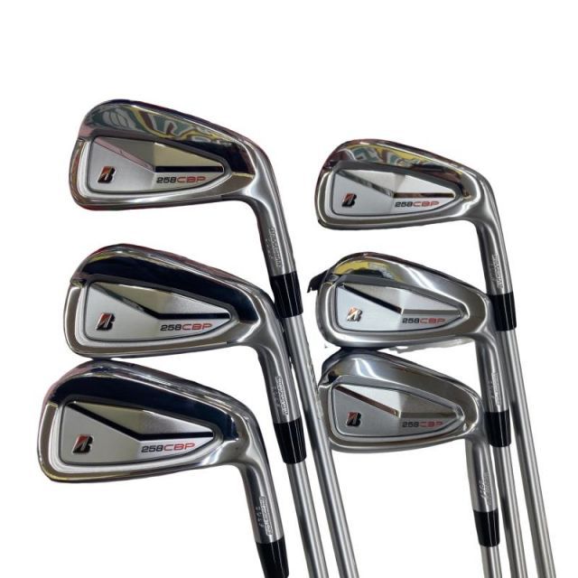【美品】ブリヂストン　アイアン258CBP ディアマナiB65-S　6本セット ブリヂストン 258CBP アイアン 6本セット （#5/#6/#7/#8/#9/PW