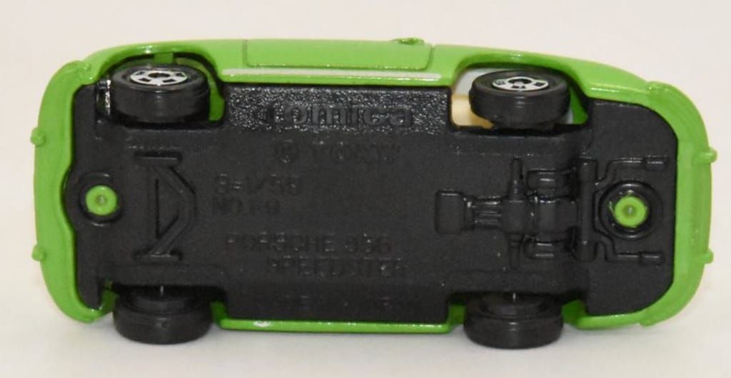 トミー トミカ/青箱日本製 イケダ特注 ポルシェ356スピードスター/緑