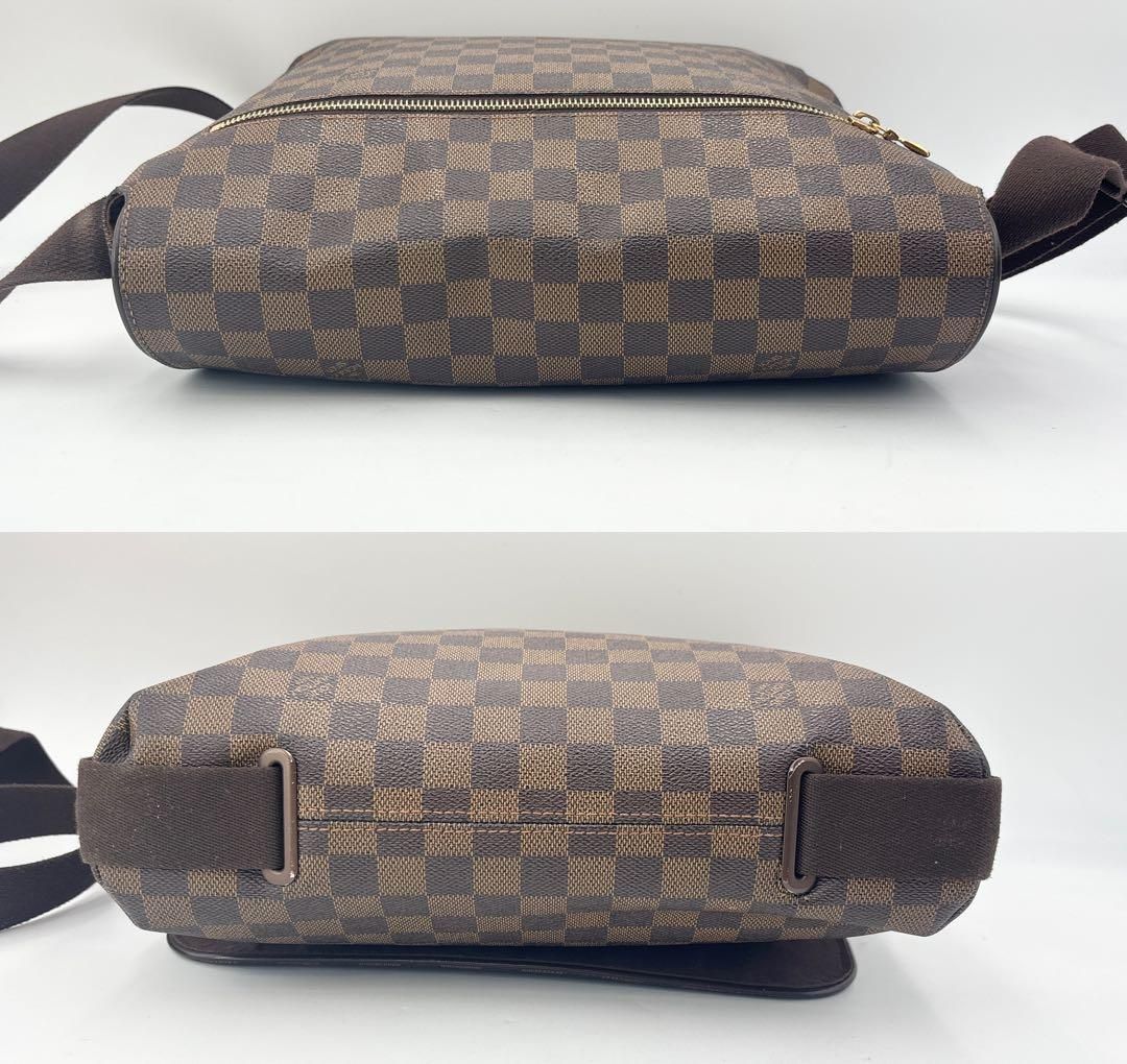 ルイヴィトン ダミエエベヌ ブルックリンMM ショルダーバッグ N51211 ルイヴィトン N51211 ダミエ ブルックリンMM ショルダーバッグ クロス