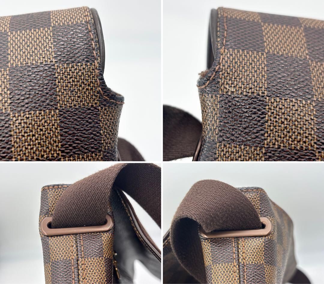 ルイヴィトン ダミエエベヌ ブルックリンMM ショルダーバッグ N51211 ルイヴィトン N51211 ダミエ ブルックリンMM ショルダーバッグ クロス