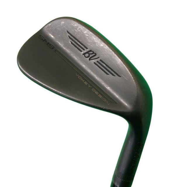 【】 タイトリスト VOKEY SPIN MILLED SM9 ジェットブラック 46°/10°F ウェッジ WG Dynamic Gold (フレックスS) メンズ 男性用 右利き 右用 Cランク ゴルフクラブ