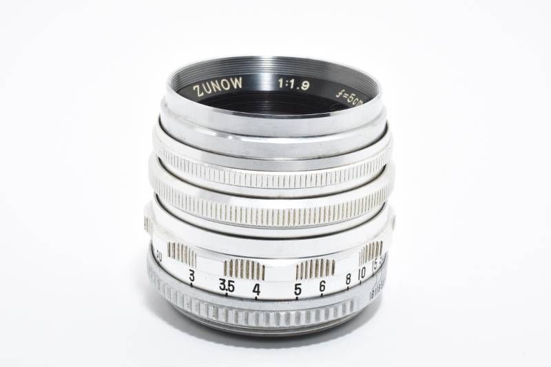 希少‼︎ Zunowレンズ付きミネシックス Zunow ズノーL5cm/1.1 （後期型）｜カメラ買取・販売専門店のナニワ