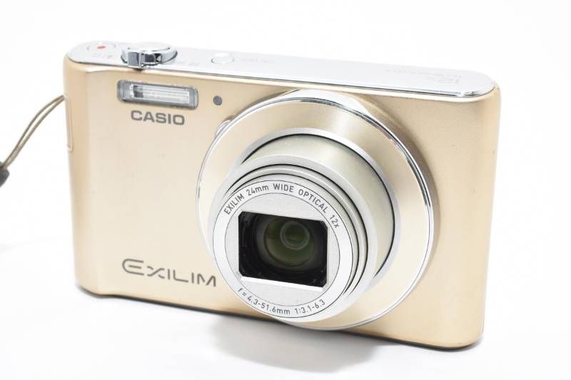 実用光学美品】Casio カシオ EXILIM EX-ZS190 ゴールド コンパクト