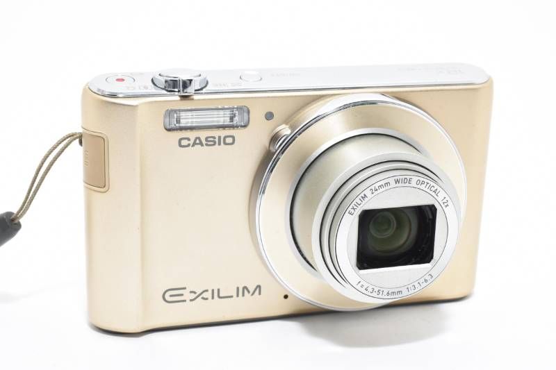 実用光学美品】Casio カシオ EXILIM EX-ZS190 ゴールド コンパクト