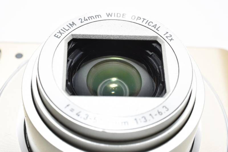 実用光学美品】Casio カシオ EXILIM EX-ZS190 ゴールド コンパクト