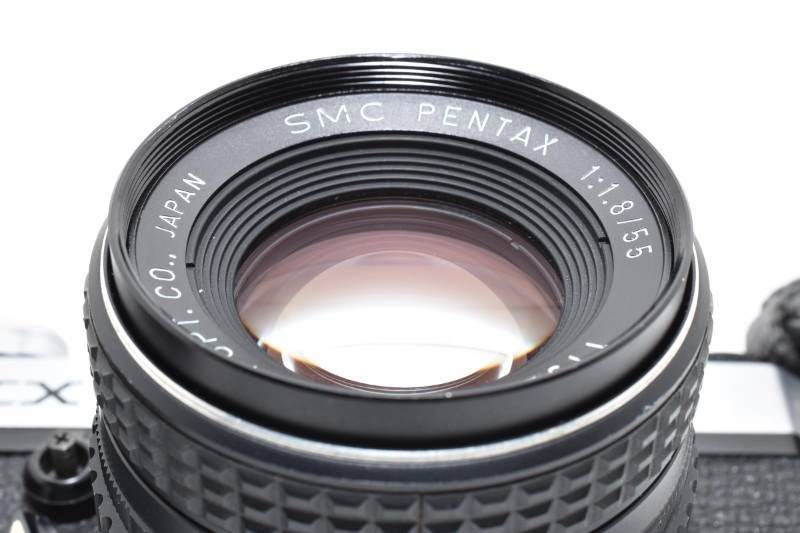 PENTAX KM シルバー SMC PENTAX 55mm F/1.8 PENTAX KM シルバー SMC PENTAX 55mm F/1.8 Asahi Pentax KM SLR Film