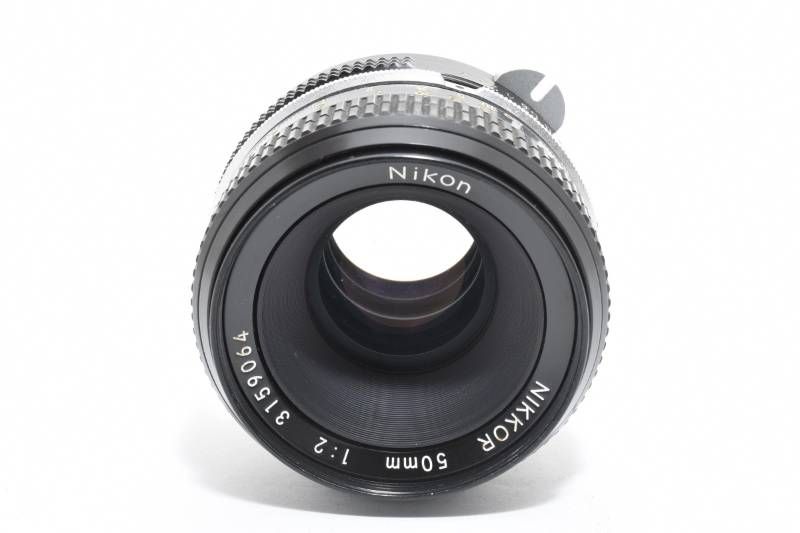 【極美品】動作◎ ニコン Ai Nikkor 50mm F2 実用品Nikon ニコン 非Ai NIKKOR 50mm F2 MFレンズ #4018-2 NIKKOR Z MC