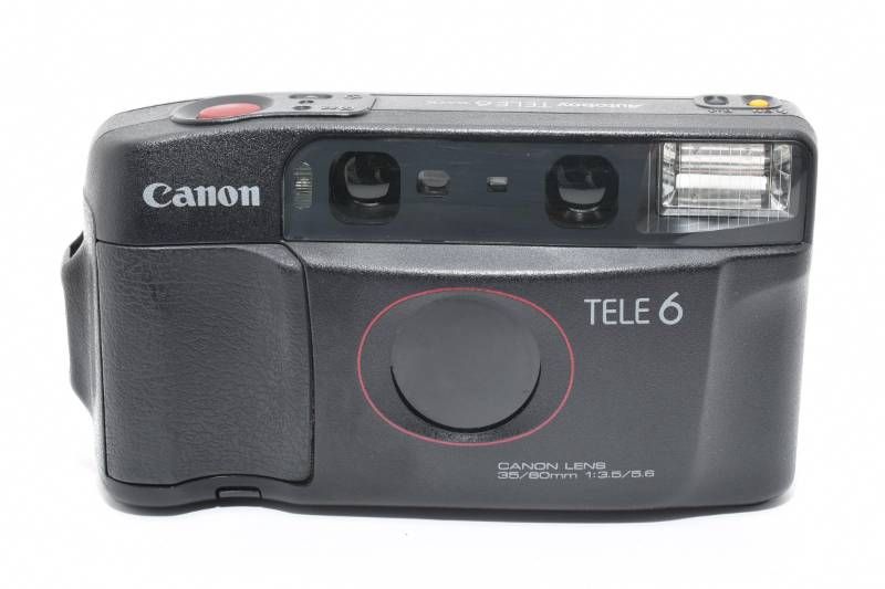 実用品】Canon キャノン Autoboy TELE6 コンパクトフィルムカメラ