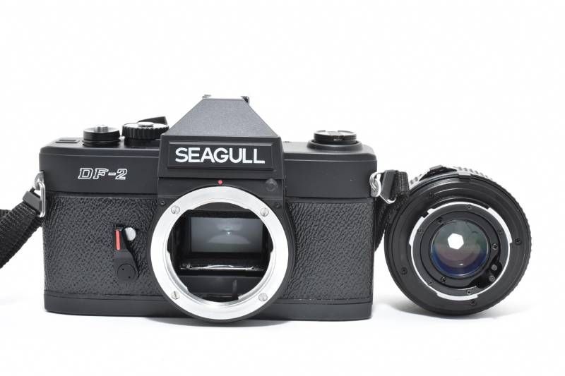 SEAGULL DF-2 シーガル フィルムカメラ 一眼レフ レンズ・元箱セット