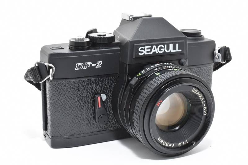 SEAGULL DF-2　シーガル　フィルムカメラ　一眼レフ　レンズ・元箱セット 実用品 箱あり希少 】上海海鴎 SEAGULL DF-2 / SEAGULL-610 MC 50mm