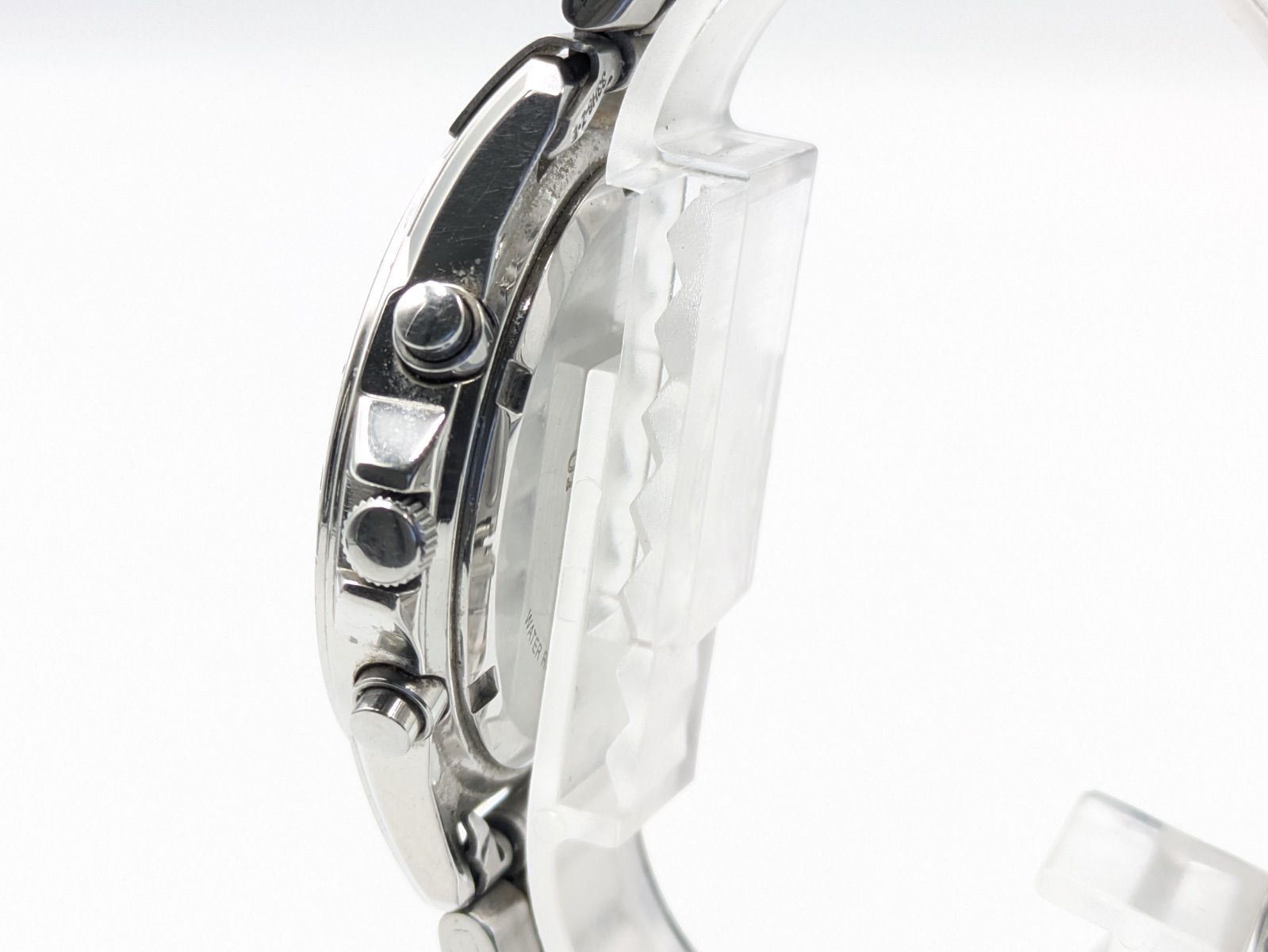 SEIKO セイコー クロノグラフ 7T92-0DX0 100M防水 メンズ腕時計