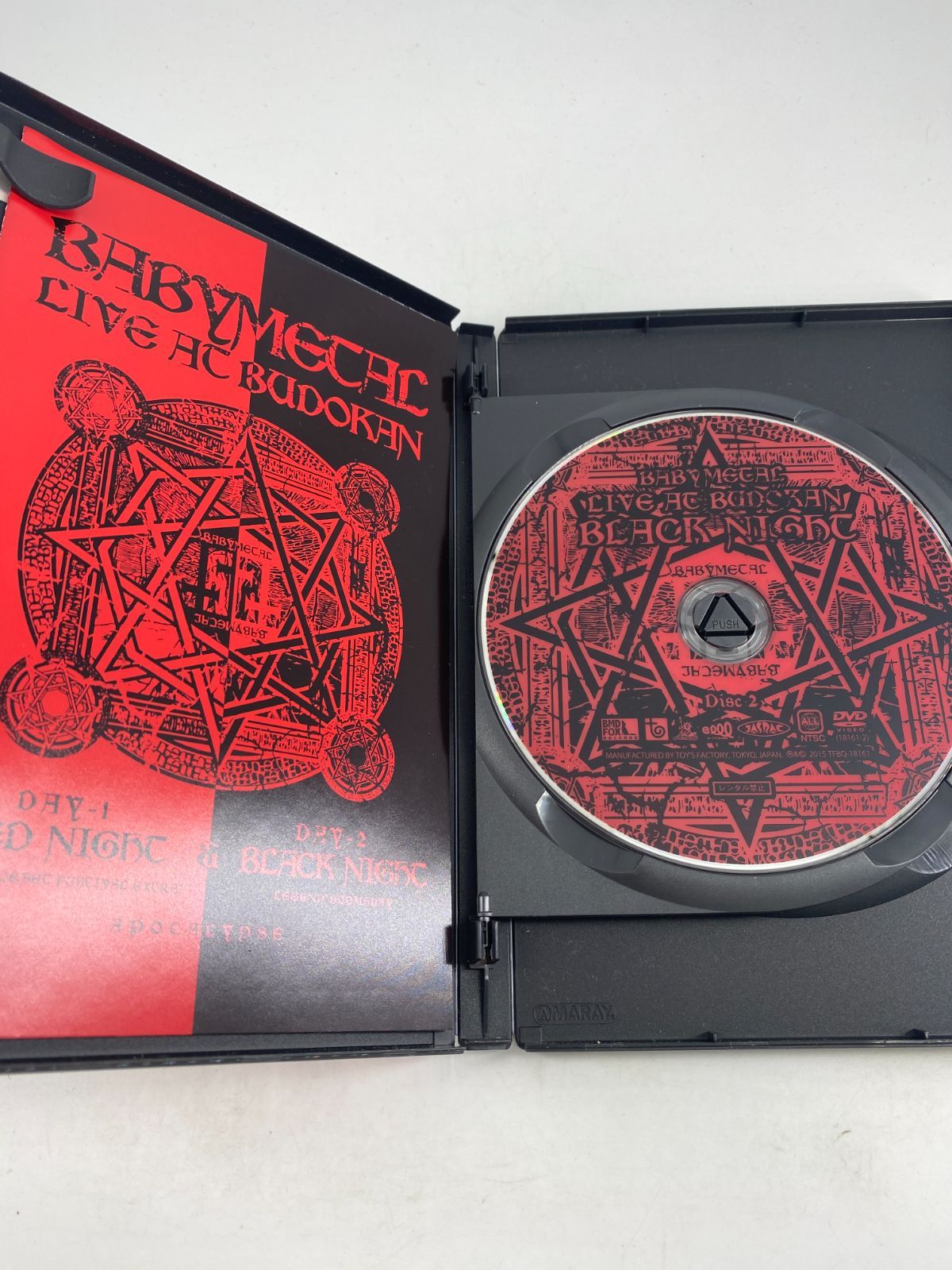 BABYMETAL LIVE AT BUDOKAN DISC2のみ - メルカリ